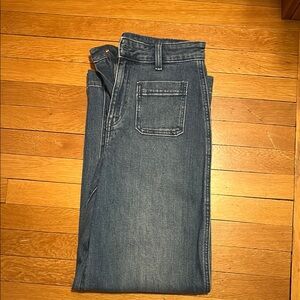 Old Navy Classic Blue Denim Jeans Wide Leg